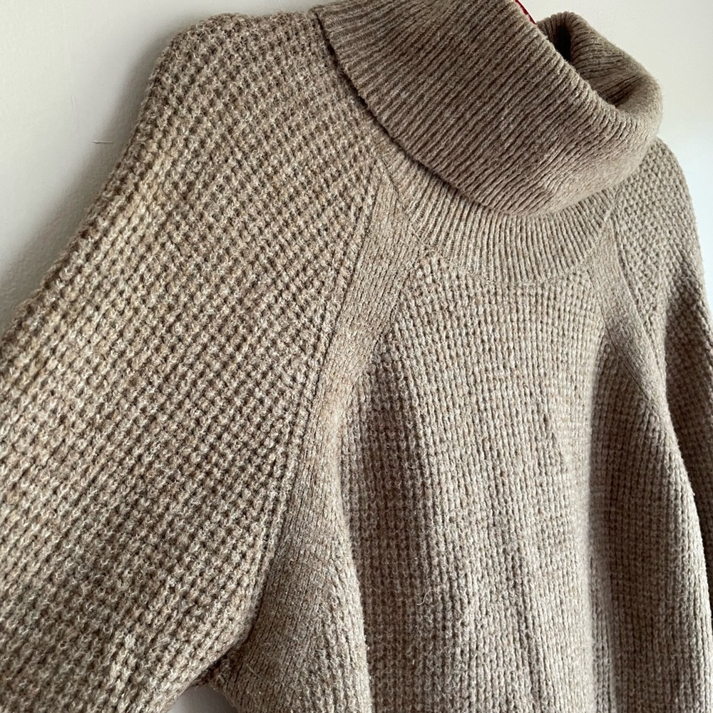 LOFT Cowl Neck Tunic Sweater Size L - Picture 2 of 6